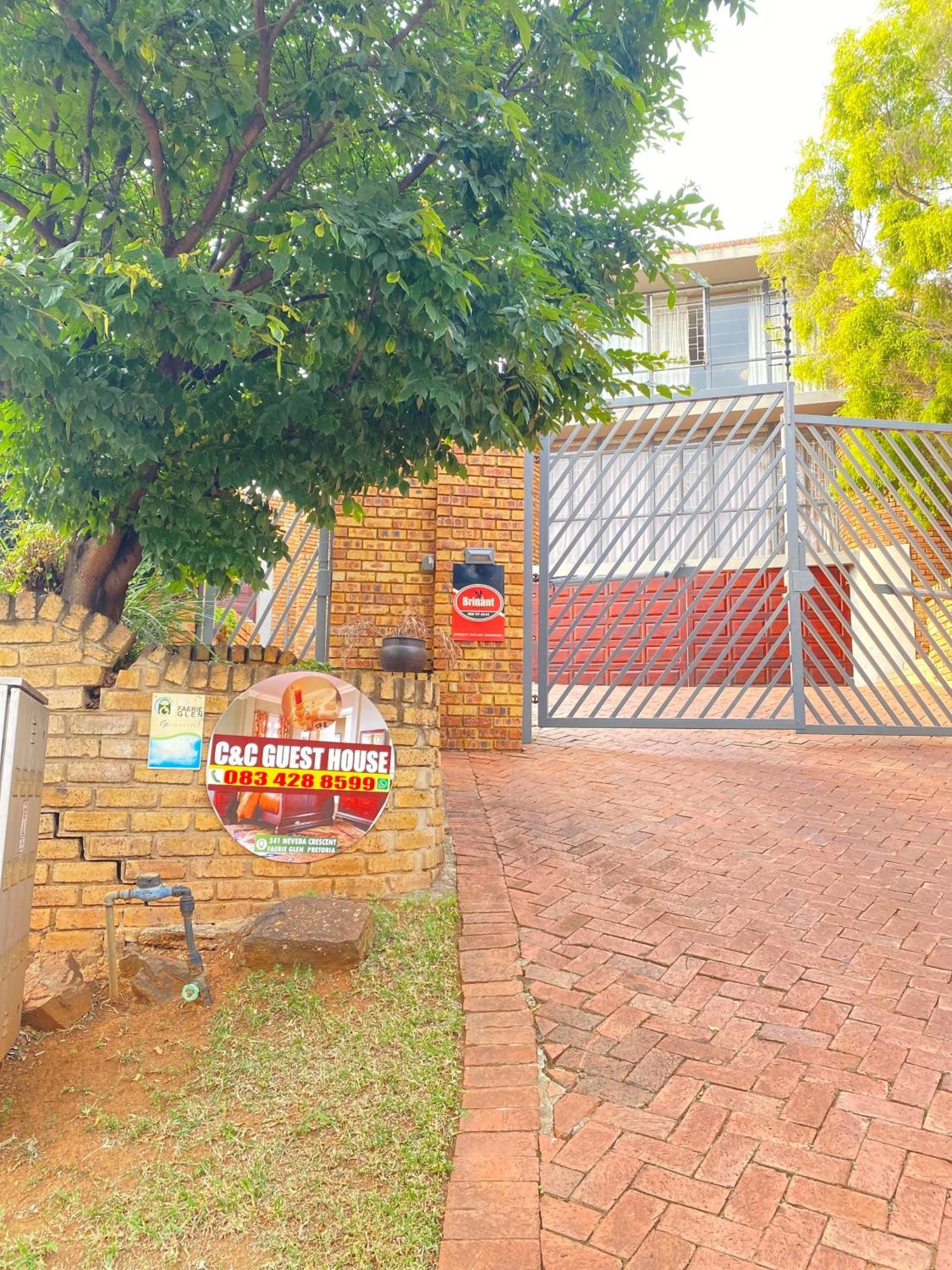 C And C Guest House/ Bed And Breakfast Pretoria Luaran gambar